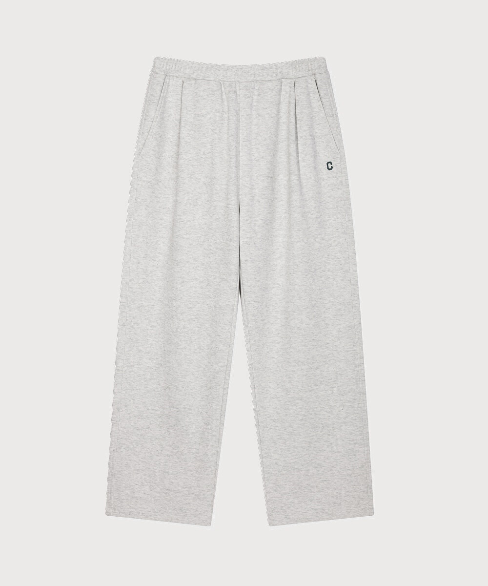 Covernot C Logo Semi-Wide Shorts Heather Gray