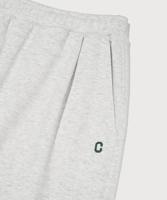 Covernot C Logo Semi-Wide Shorts Heather Gray