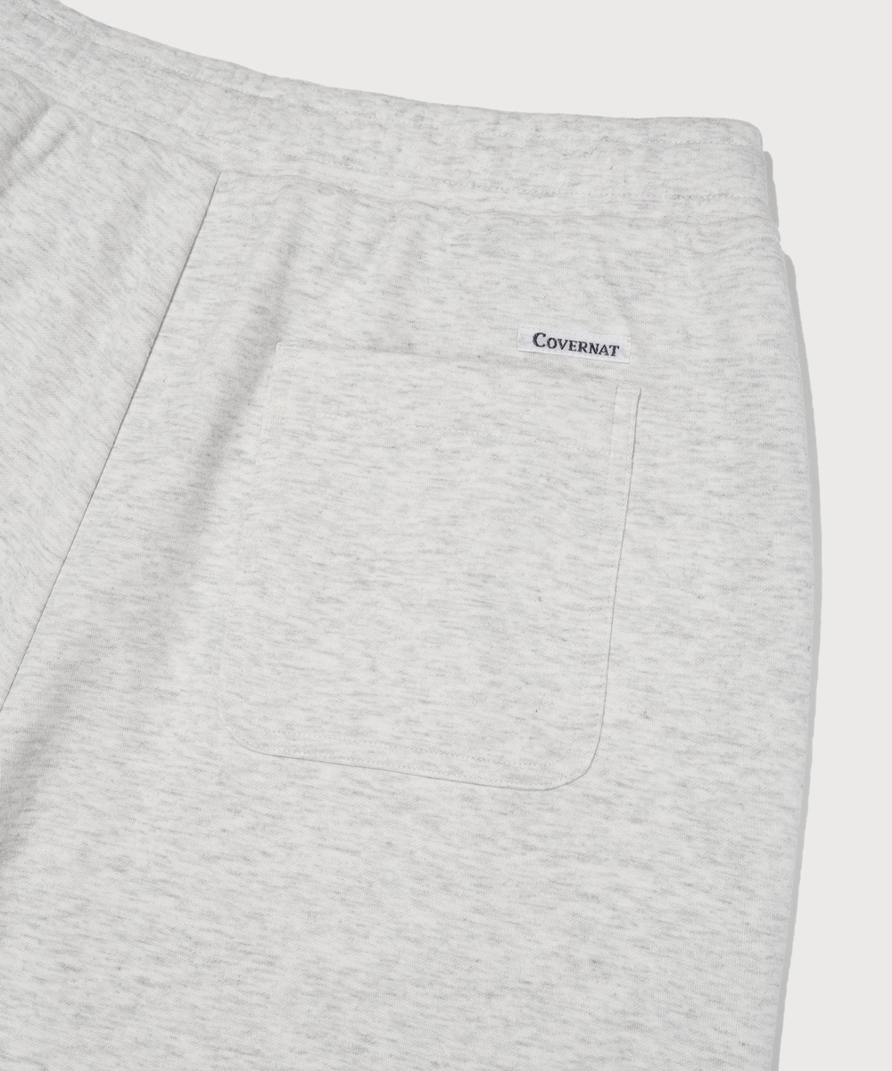 Covernot C Logo Semi-Wide Shorts Heather Gray