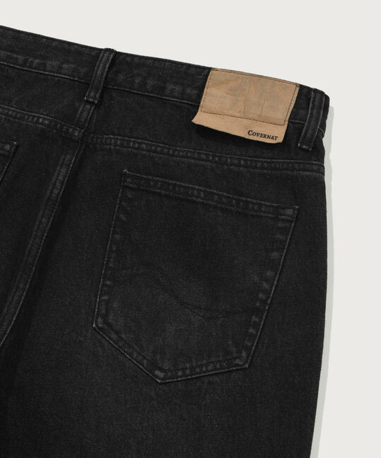 Ringsa Regular Denim Pants Black