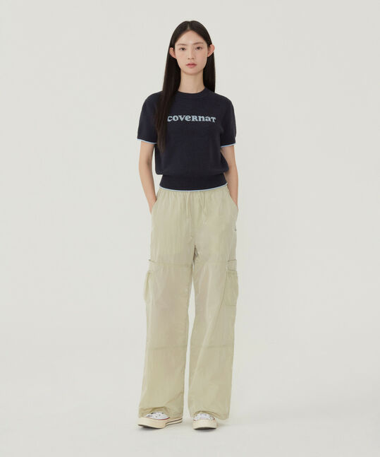 Women’s Cooper Logo Half Knit – Navy