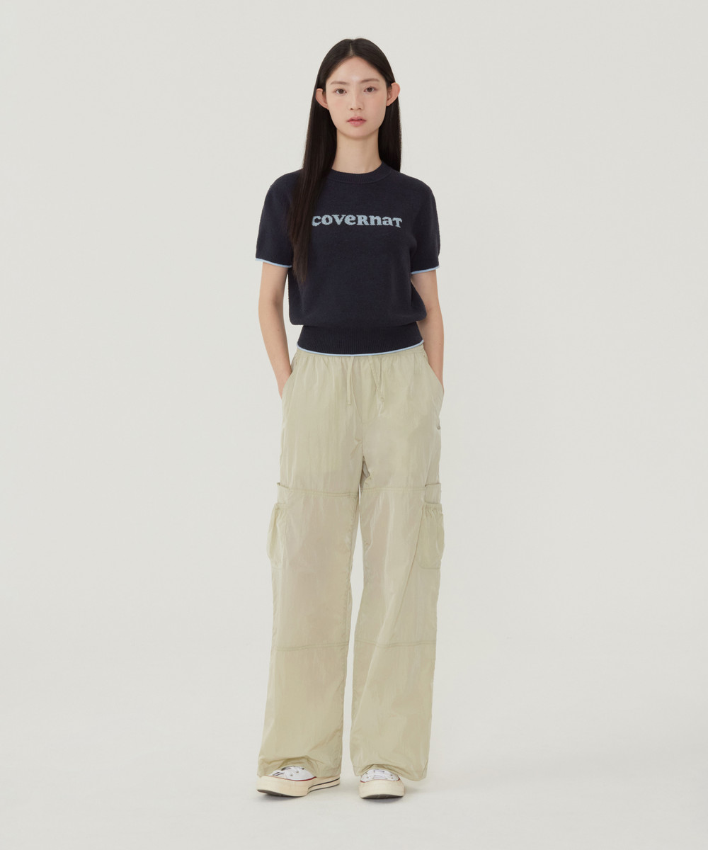 Women’s Cooper Logo Half Knit – Navy