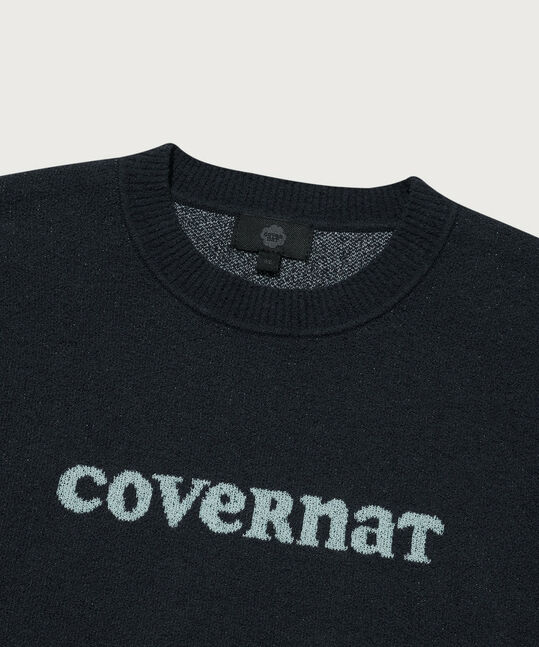 Women’s Cooper Logo Half Knit – Navy