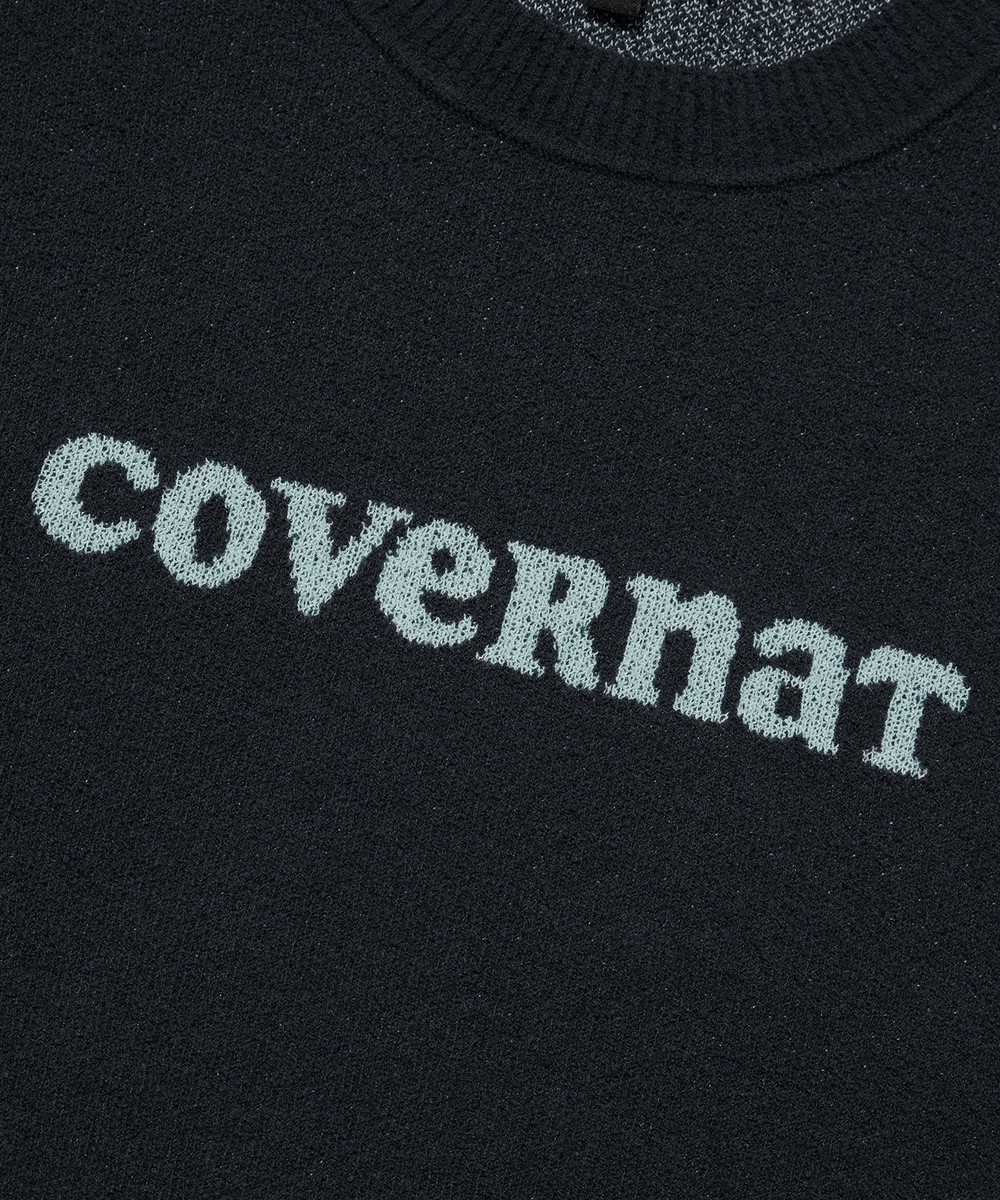 Women’s Cooper Logo Half Knit – Navy