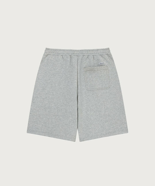 C Logo Regular Sweat Shorts Melange Gray