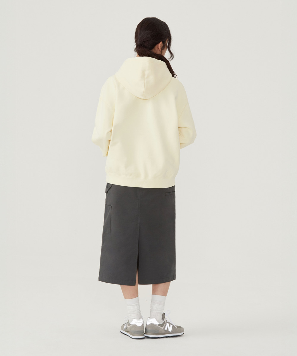 Women's Cargo Long Skirt Charcoal