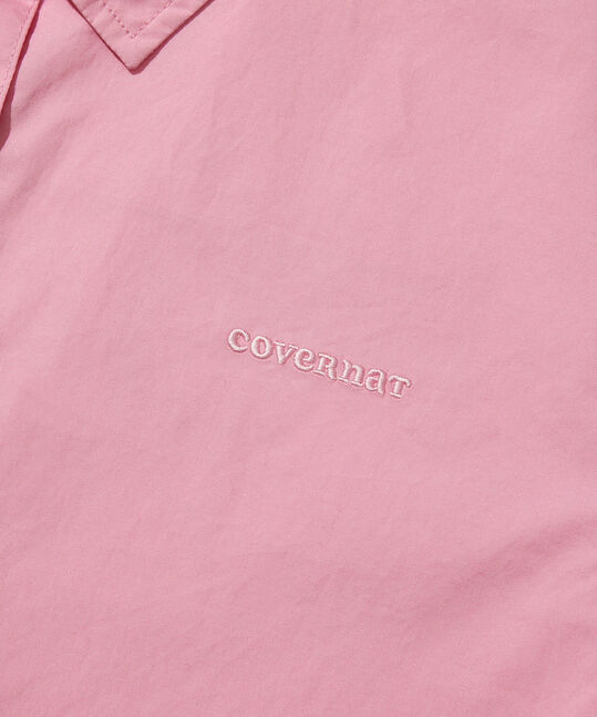 Women's Cotton Half Shirt Pink