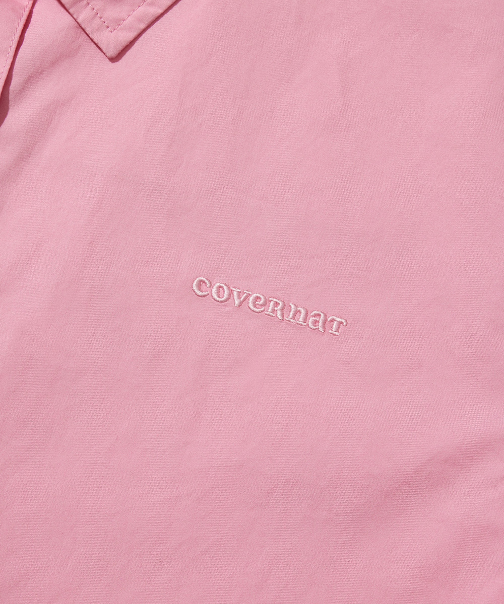 Women's Cotton Half Shirt Pink