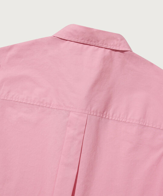 Women's Cotton Half Shirt Pink