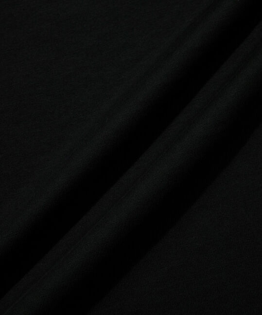 Center logo t-shirt in black