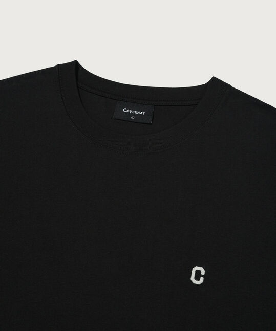Small C Logo T-Shirt Black