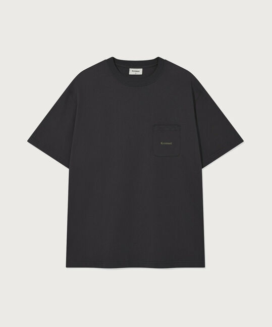Basic Pocket T-Shirt Charcoal