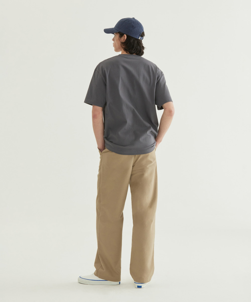 Basic Pocket T-Shirt Charcoal