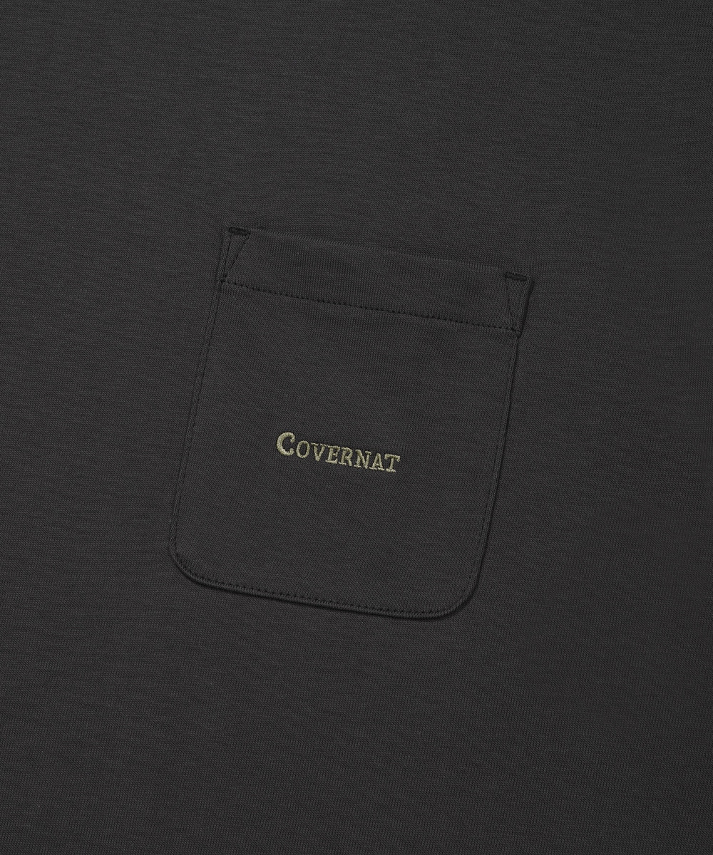 Basic Pocket T-Shirt Charcoal
