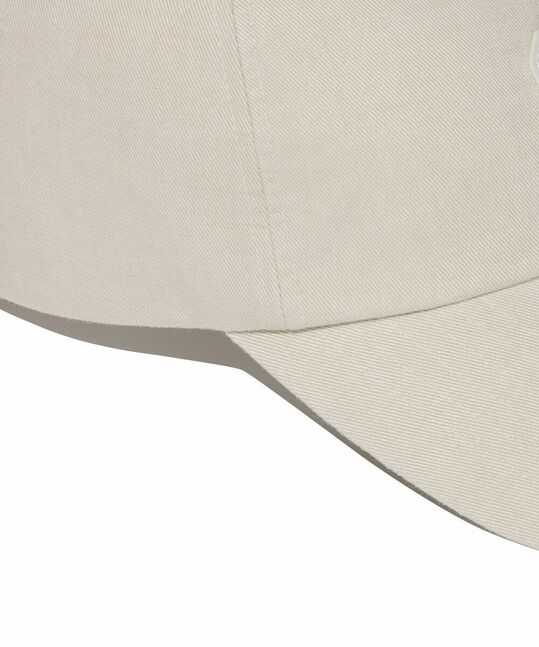 C Logo Cozy Fit Washed Ball Cap Beige