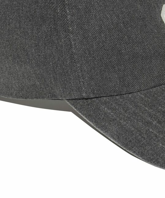 C Logo Cozy Fit Washed Ball Cap Dark Gray