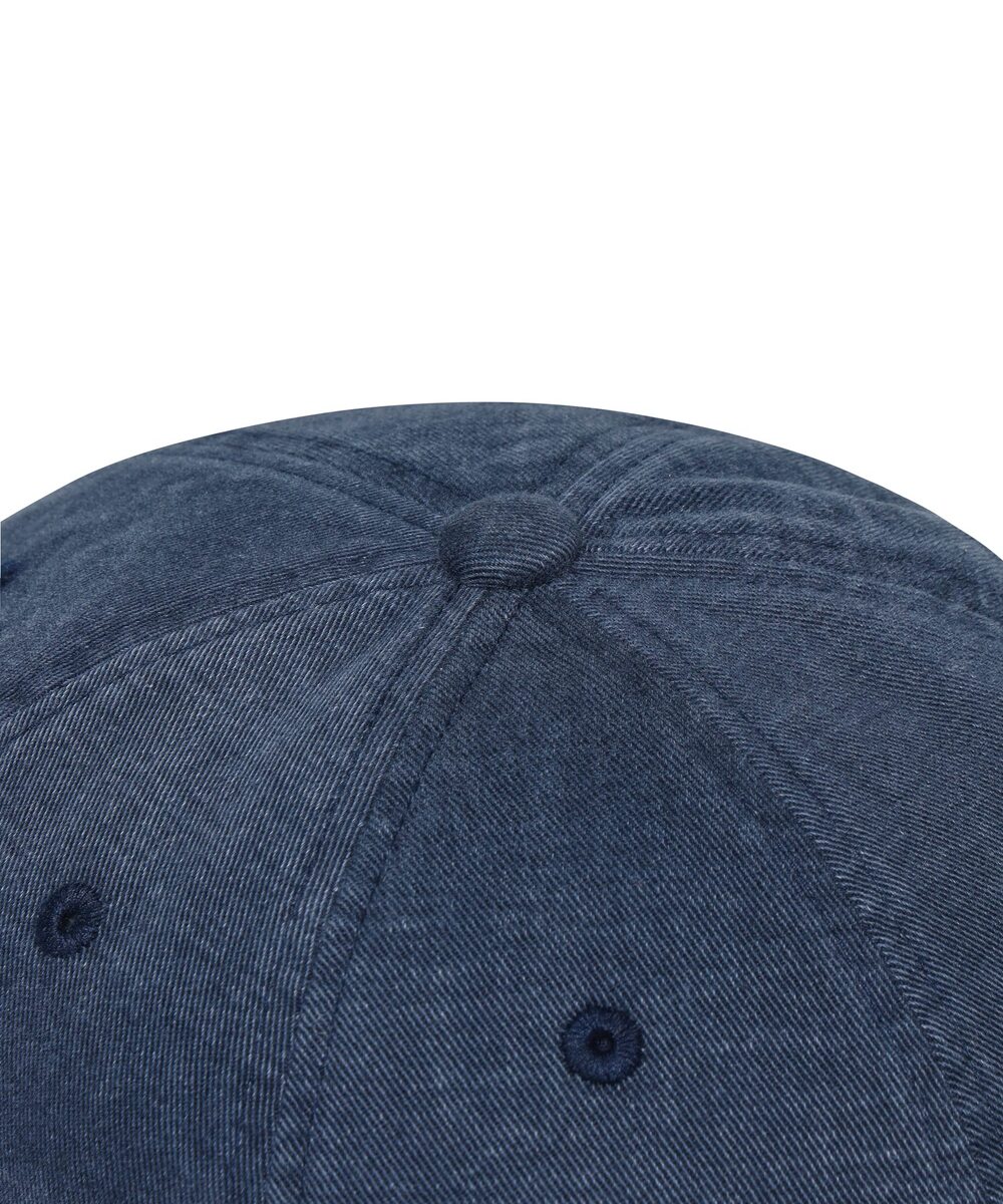 C Logo Cozy Fit Washed Ball Cap Navy
