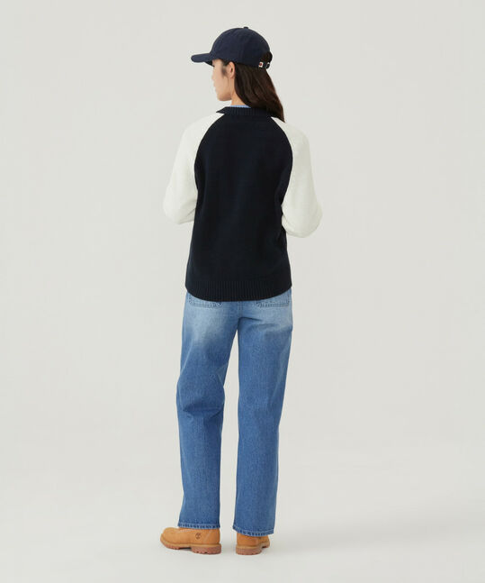 Women's Clover Heart Cooper Logo Basic Standard Fit Ball Cap Navy