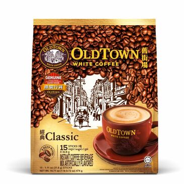 OldTown цагаан кофе, классик 31.6gr x15x20