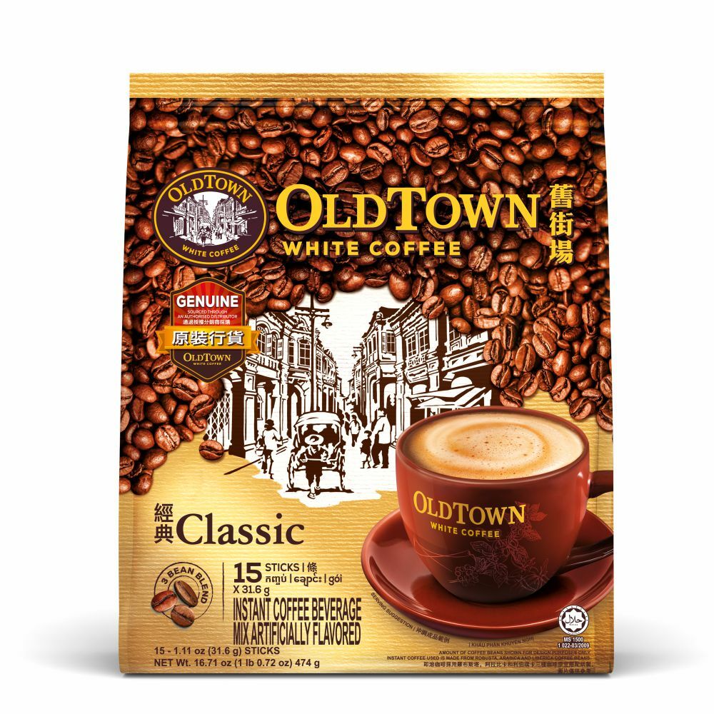 OldTown цагаан кофе, классик 31.6gr x15x20