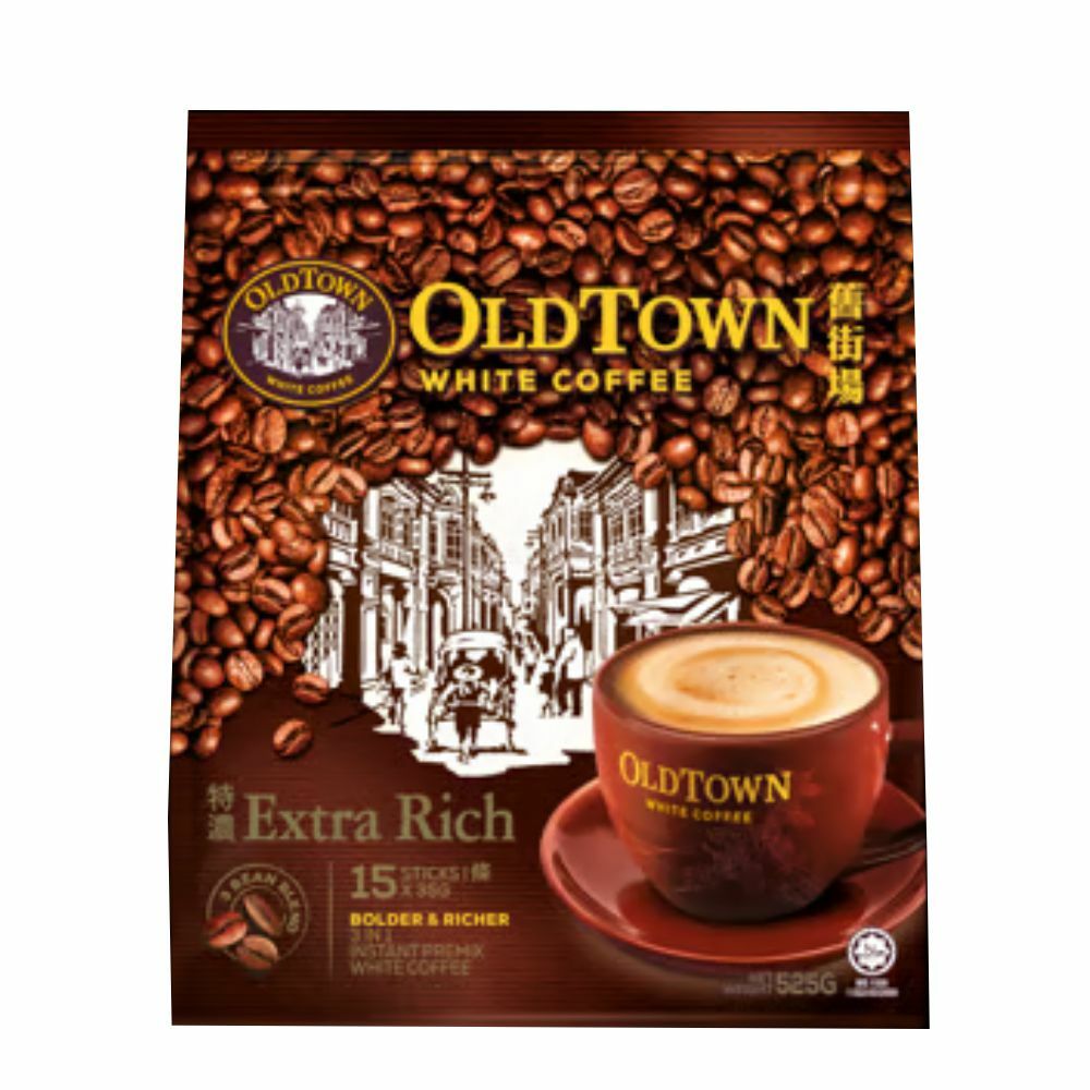 OldTown цагаан кофе, нэмэлт кофены орцоор баяжуулсан 31.6gr x15x20