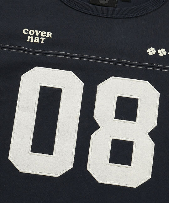 Women's Number Logo Long Sleeve Dark Navy