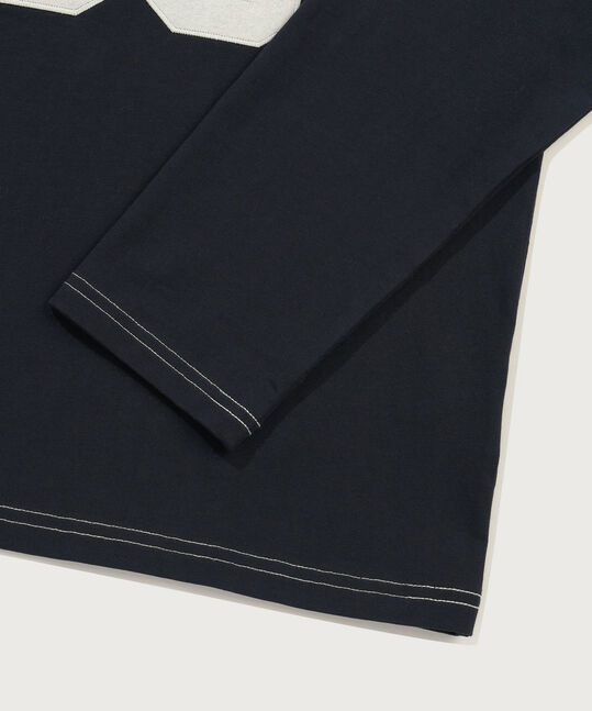 Women's Number Logo Long Sleeve Dark Navy