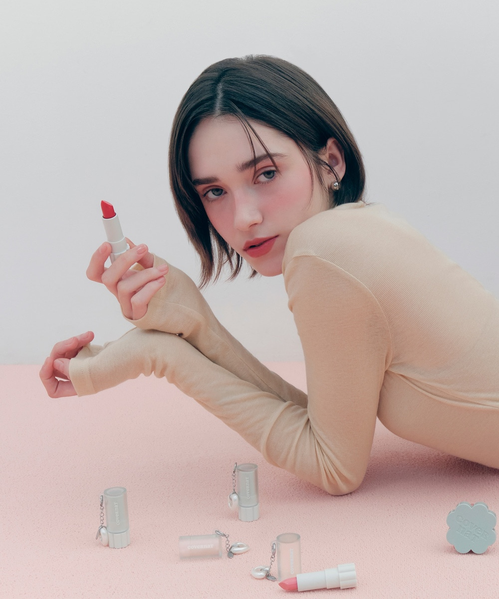 COVERNAT GLOWY LIP & CHEEK STICK RUBY RED