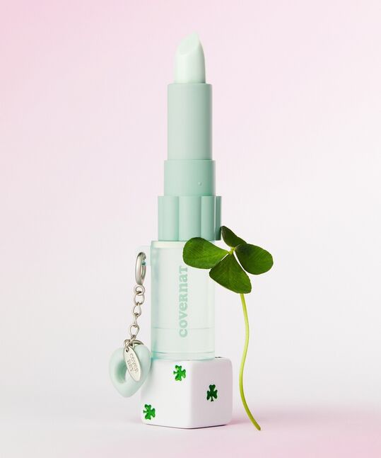 COVERNAT MOISTURE GREEN LIP BALM PURE PINK