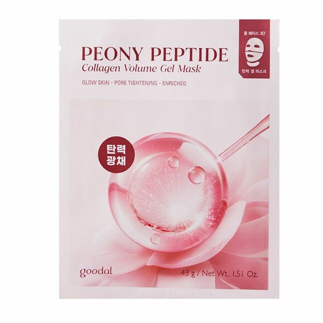 GOODAL Peony Peptide Collagen Volume Gel Mask 43g
