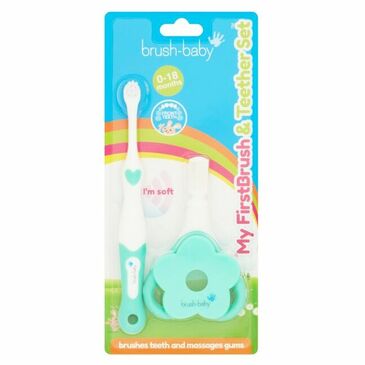 Brushbaby анхны сүүн шүдний сойз иж бүрдэл 0-18 сар