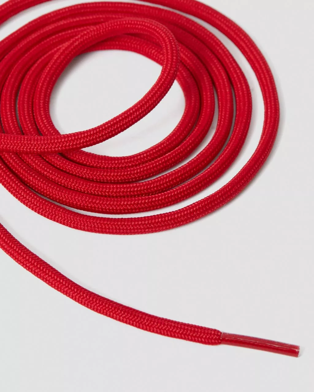 LACES 140CM RED ROUND LACE 8-10I - EA