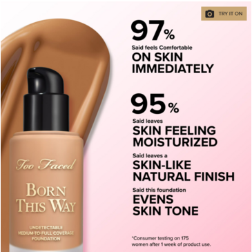 Born This Way - Golden Beige Foundation