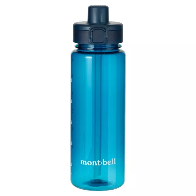 CLEAR BOTTLE STRAW 0.75L