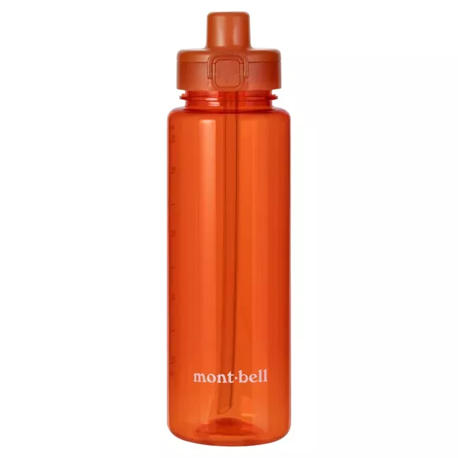CLEAR BOTTLE STRAW 1.0L