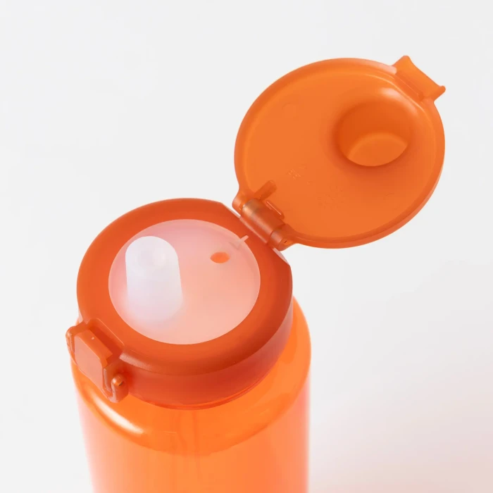 CLEAR BOTTLE STRAW 1.0L