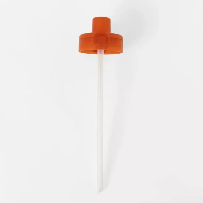 CLEAR BOTTLE STRAW 1.0L