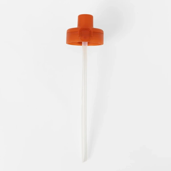 CLEAR BOTTLE STRAW 1.0L