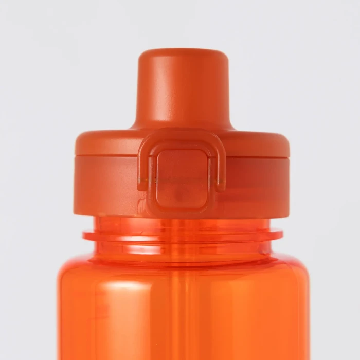 CLEAR BOTTLE STRAW 1.0L