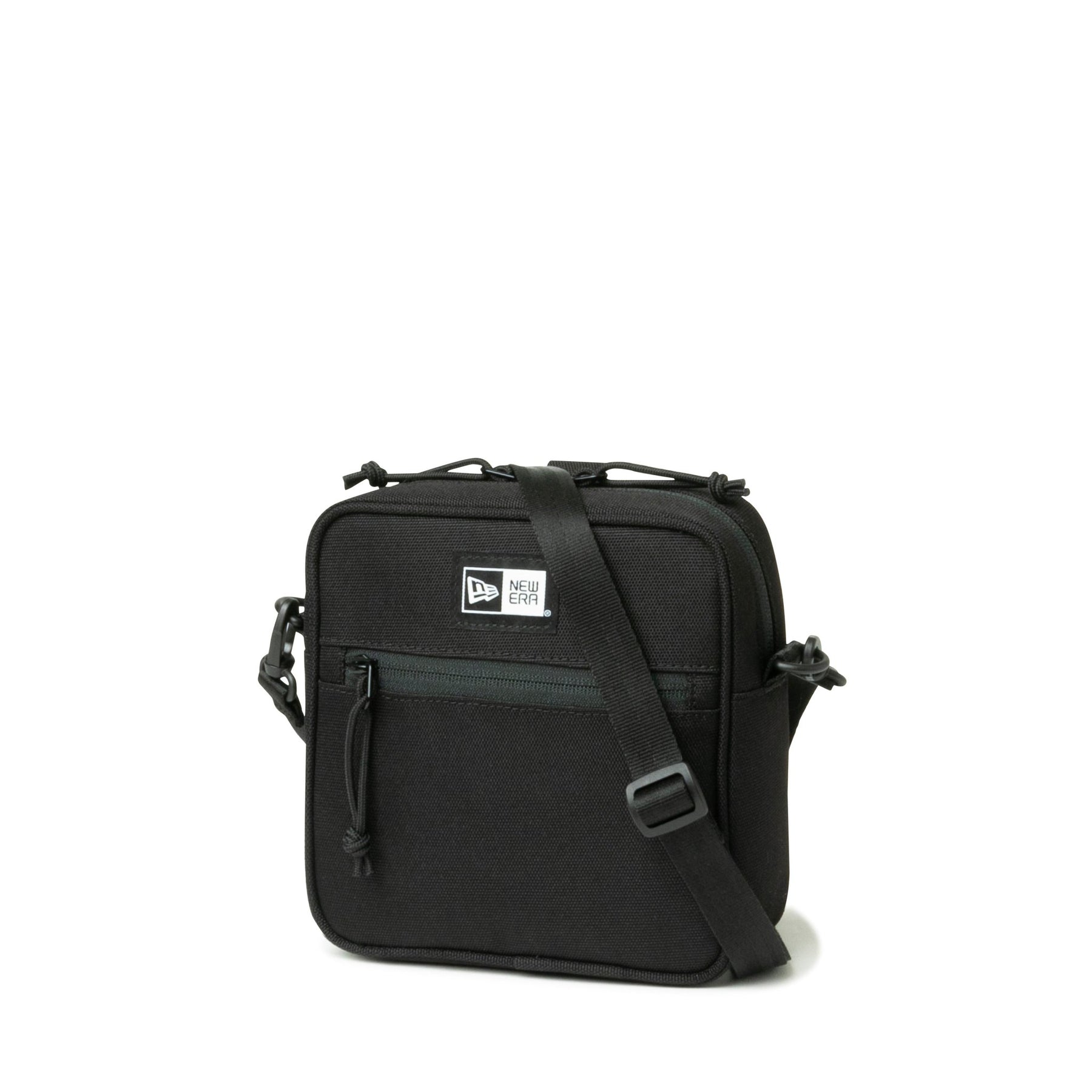 SQUARE SHOULDER POUCH BLK INTL