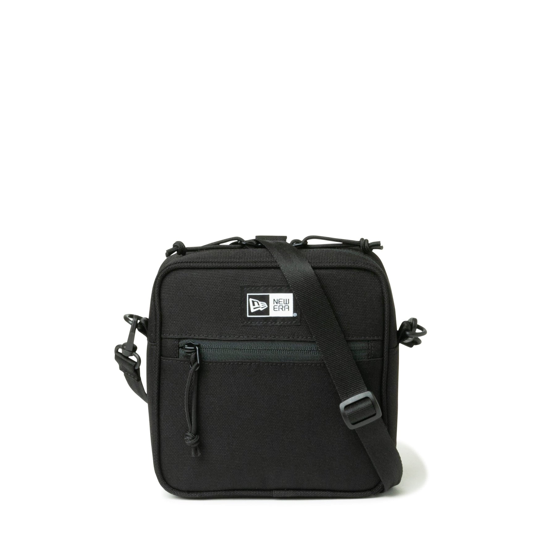 SQUARE SHOULDER POUCH BLK INTL