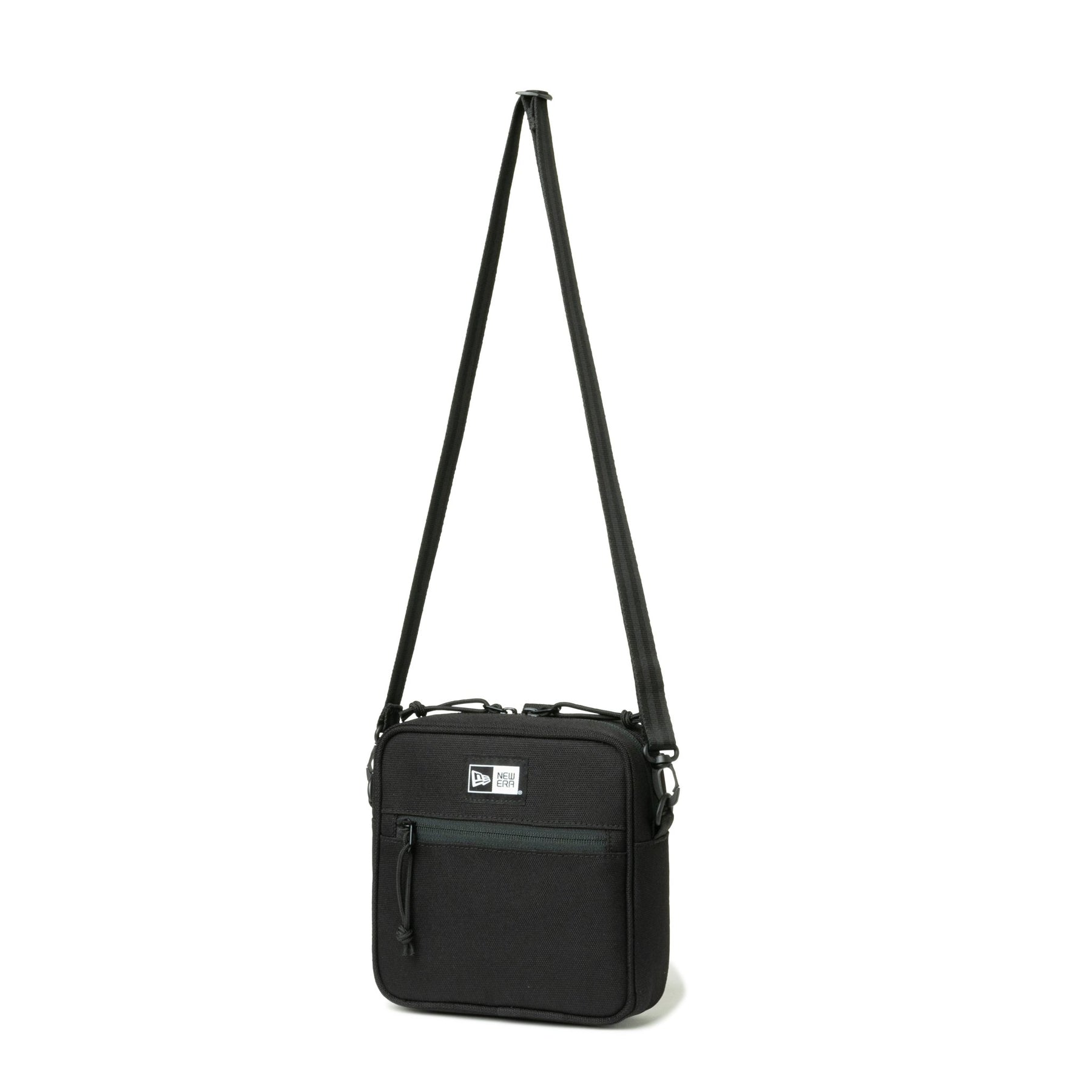 SQUARE SHOULDER POUCH BLK INTL