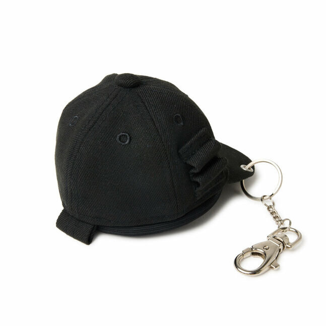 GF CAP POUCH S FLAG BLK INTL