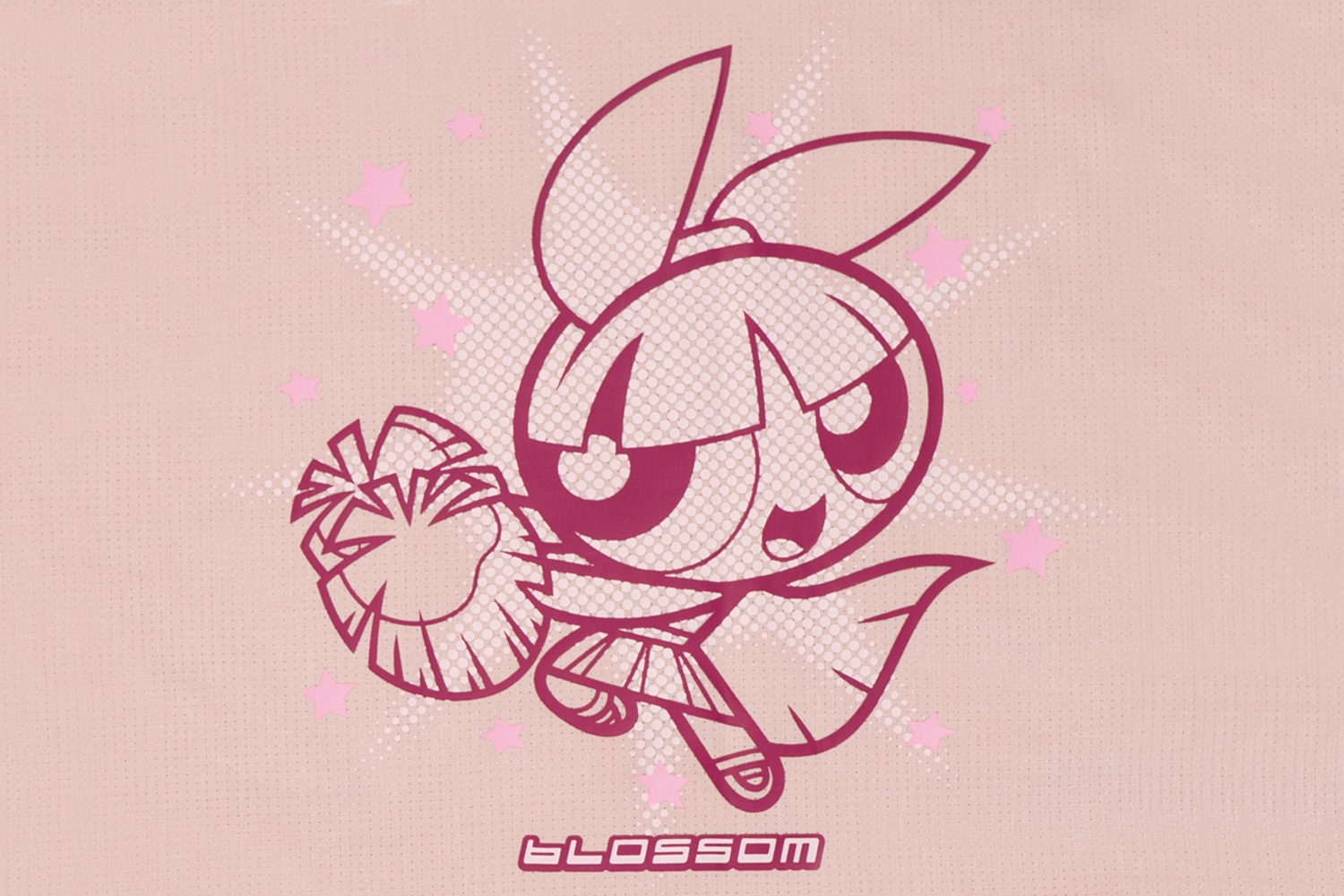 W CROP FT JRSY THE POWPUF GRL POWPUF PNK