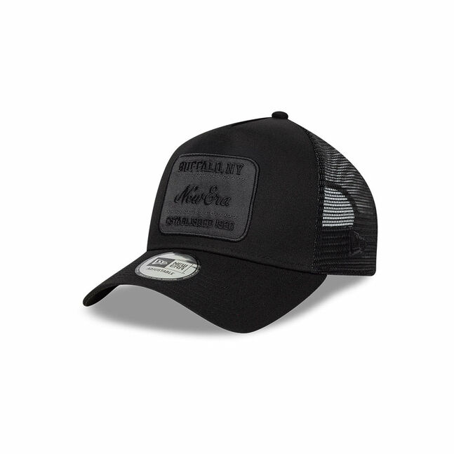 TONAL PATCH TRUCKER NEWERA  BLK