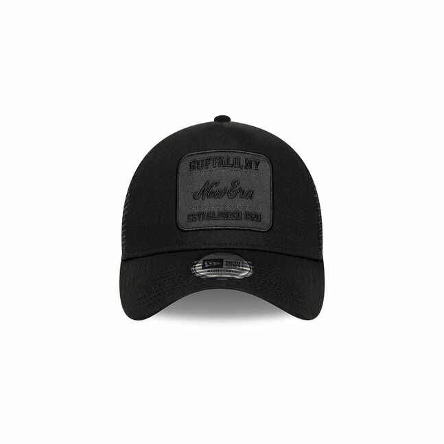 TONAL PATCH TRUCKER NEWERA  BLK