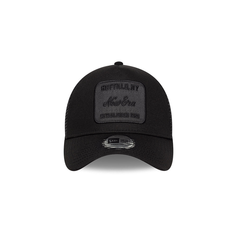 TONAL PATCH TRUCKER NEWERA  BLK