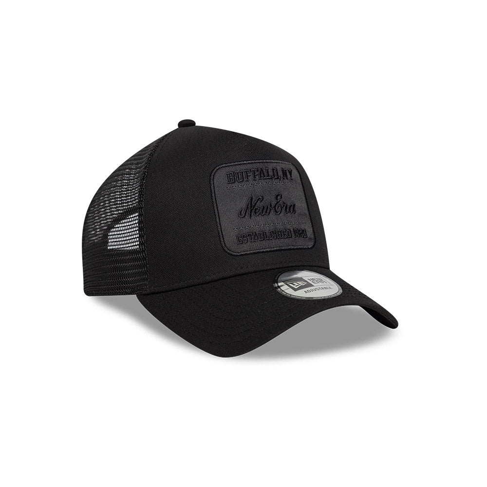 TONAL PATCH TRUCKER NEWERA  BLK