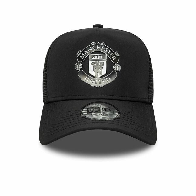 REFLECTIVE TRUCKER MANUTD  BLK