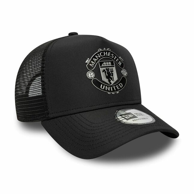 REFLECTIVE TRUCKER MANUTD  BLK